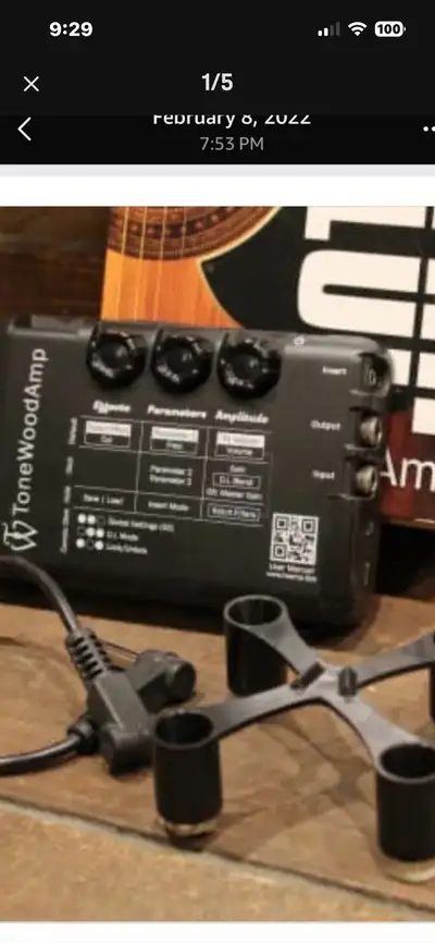 ToneWoodAmp Acoustic Guitar Effects Processor, View more