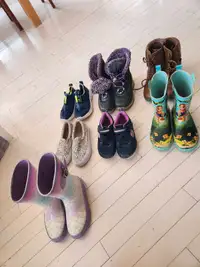 Girls and some boys shoes 