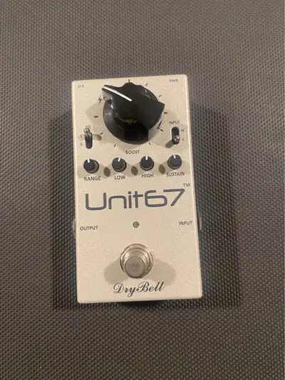 Dry bell unit67 EQ Boost compressor pedal, View more