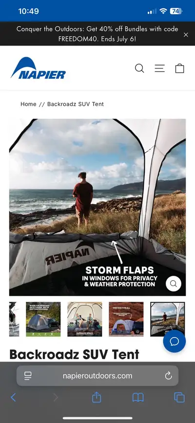 Camping Tent Napier, View more