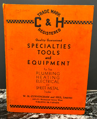 Plumbing Supply Catalog  circa 1950