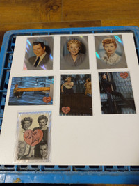 I love Lucy,Beverly Hillbillies HTF Insert Trading Cards Foil