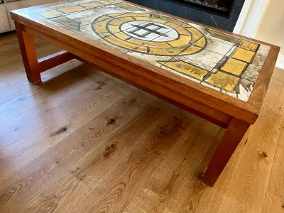 Coffee Table  - Wood and Tile, View more