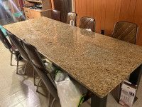 Granite dining table 