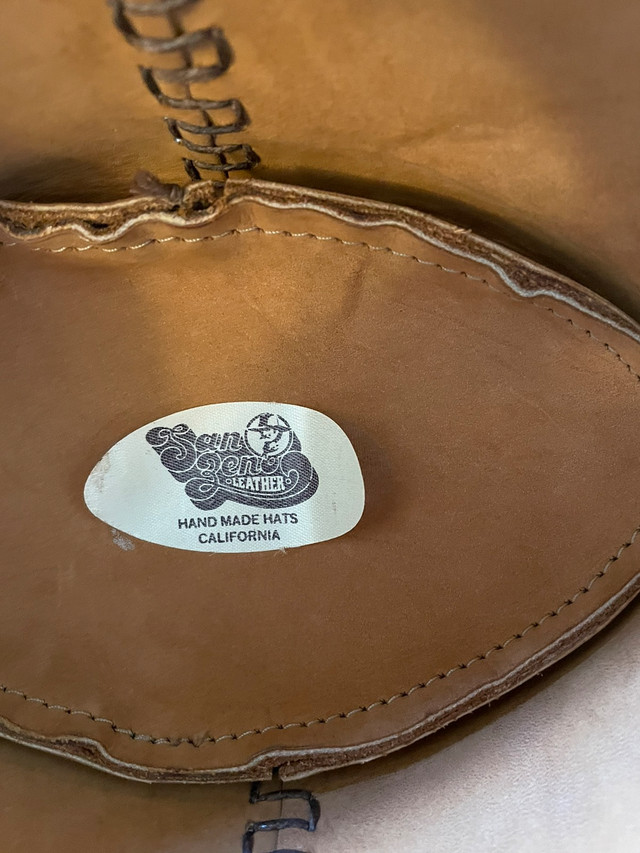 Leather hat in Men's in Leamington - Image 4