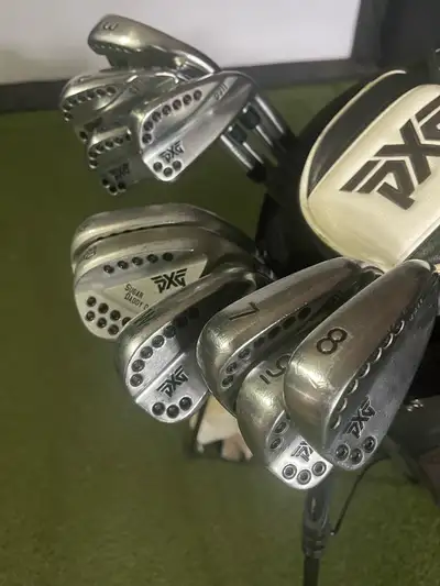 Great condition Iron set! Shafts Project X 5.5 3-PW. I do have Sugar Wedges 56 and 60 available for...