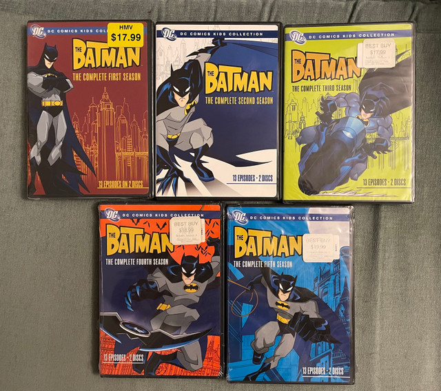 The Batman - Complete Animated Series DVD Set Season 1-5 in CDs, DVDs & Blu-ray in City of Toronto