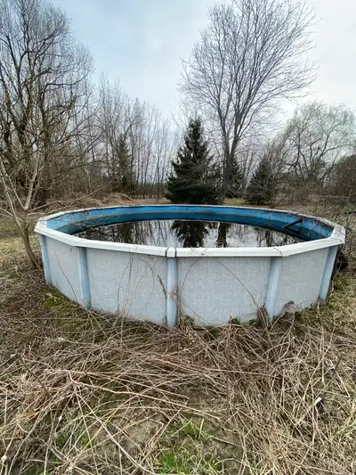 FREE 24' POOL ABOVE GROUND WITH POOL FILTER AND ACCESSORIES, View more