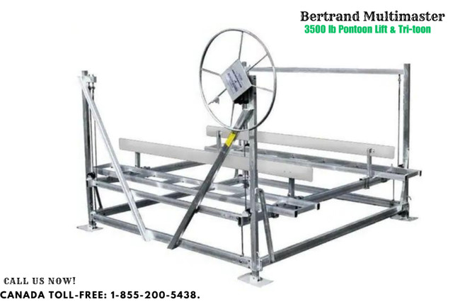 Bertrand Multimaster 3500 lb Pontoon Lift: Canadian Made, 2023! in Other in Ottawa