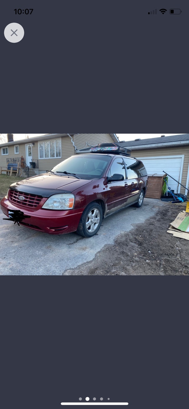 2x 2006 ford freestar vans for sale Cars & Trucks Napanee Kijiji