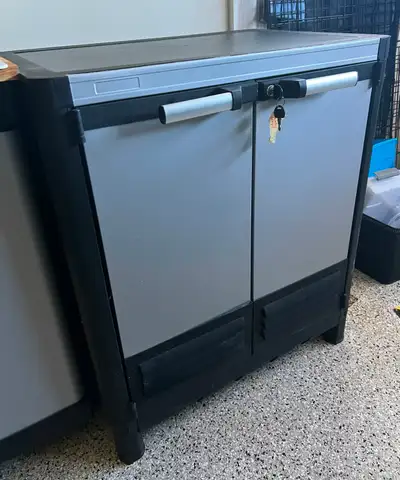 Garage Locking Storage Cabinet, View more