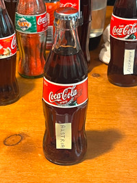 COCA COLA BOTTLE FROM AUSTRIA 200ML 2001