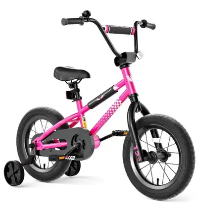 Brand new in box BMX Style Kids Bike for 3-9 Years Old Toddlers Boys Girls , 12 Inch Kids Bike Bicyc...