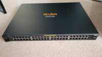 HPE Aruba 2530 48G PoE 2SFP+ workgroup switch for sale.