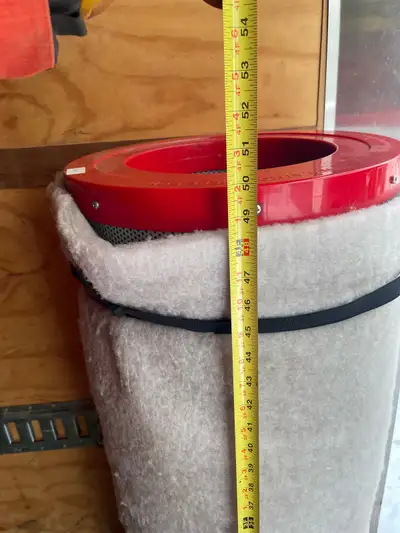 This Atmospheric Vortex 10” x 48” Reversable Pro Carbon Filter is designed for superior air filtrati...