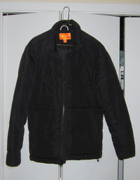 Joe Fresh puffer jacket - black, small