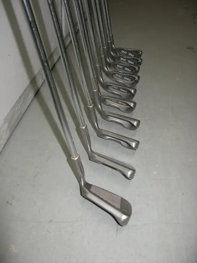 Ping Zing Golf Iron Set. Green Dot. 2-SW. Beautiful Condition in Golf in Ottawa - Image 3