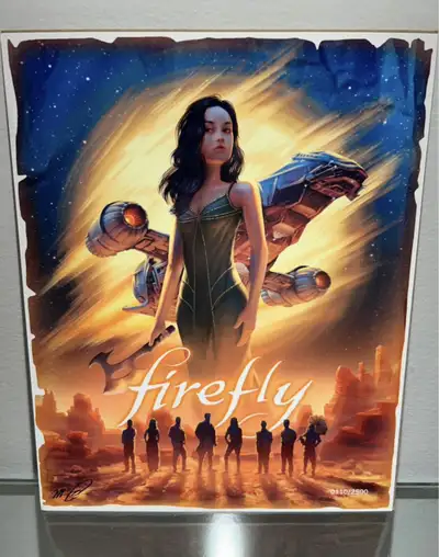 Firefly Television Series Collectible Art + Patch, View more