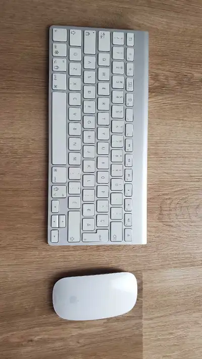 Apple Wireless Keyboard and Magic Mouse, View more
