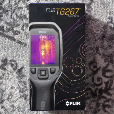 I am selling a FLIR TG267 thermal camera, which is in new condition and comes complete with its orig...