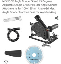 Angle Grinder Stand 45 Degrees Adjustable Angle Grinder 
