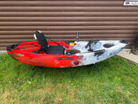 New Fishing Kayak - Volador 3 - Red & White