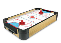 Table Top Hover Air Hockey includes box