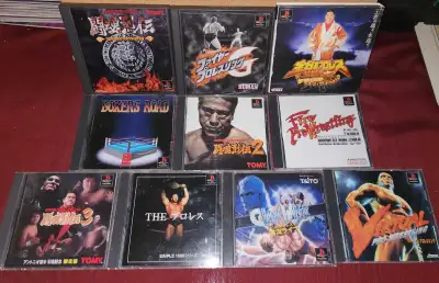 10 PS1 Games; all C.I.B. (Selling as One Lot), View more