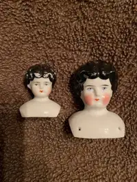 Vintage Porcelain Doll head 