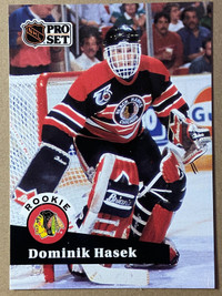 PRO SET ... 1991-92 Complete Set … 615 cards … HASEK RC, BARILKO