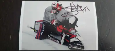 Malcolm Subban Autographed Team Canada 4X6 Photo, Authentic/Hand Signed Pickup in Valley Ridge Cash...