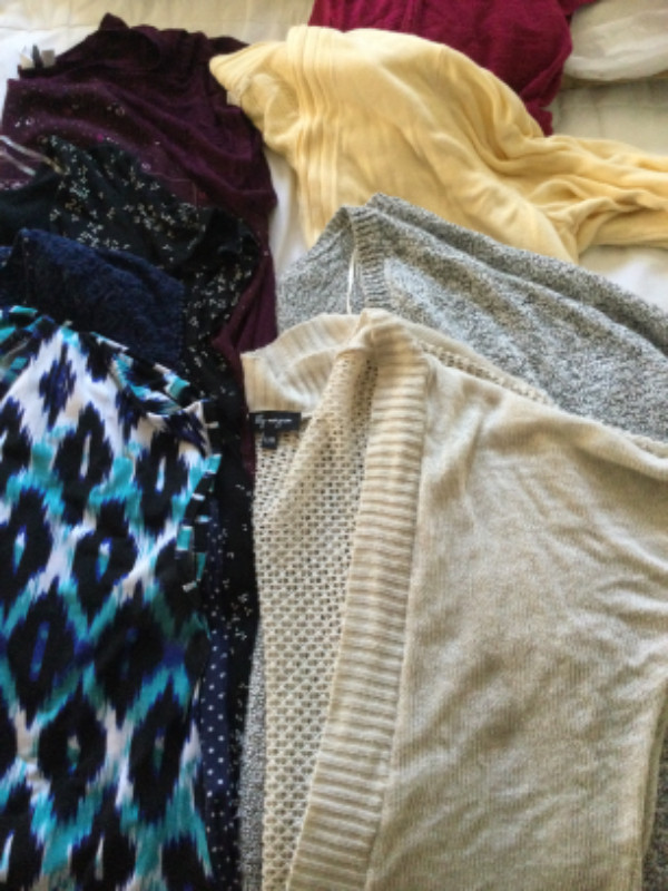 Office work clothes.  Very good condition   Pants skirts tops in Women's - Bottoms in North Bay