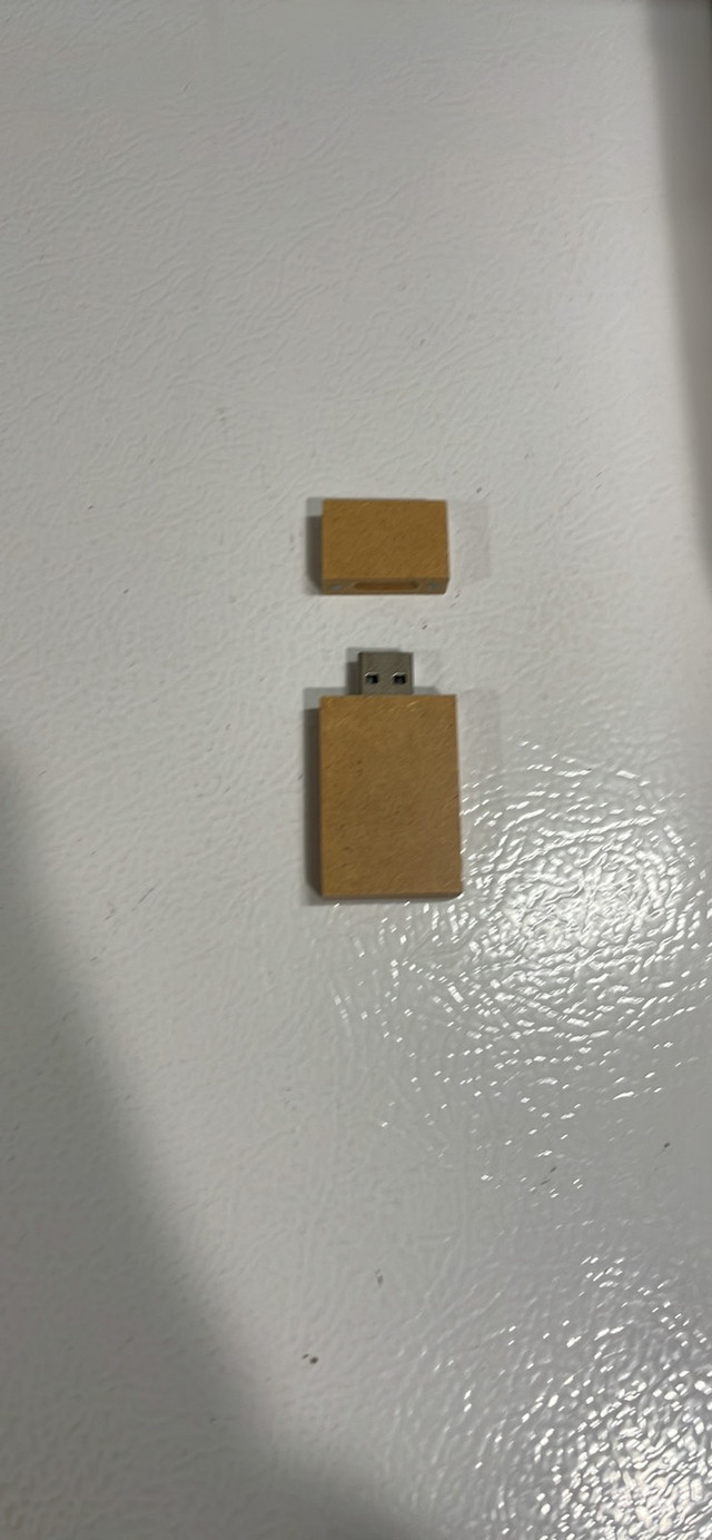 Memory stick in a stick (wood case) in Flash Memory & USB Sticks in Ottawa - Image 2