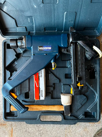 Mastercraft 3-in-1 Pneumatic Flooring Nailer & Air Stapler Gun