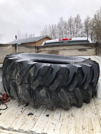 Unused tractor tire
