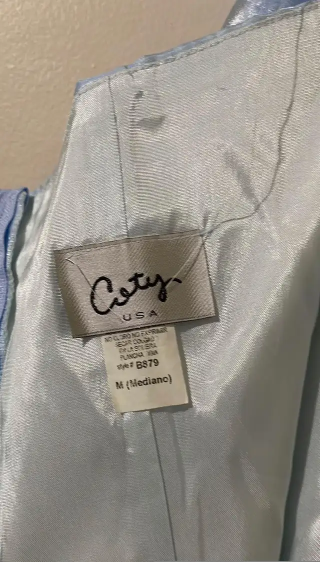 MOVING Beautiful shimmery baby blue grad/formal/ prom dress in Women's - Dresses & Skirts in Peterborough - Image 5