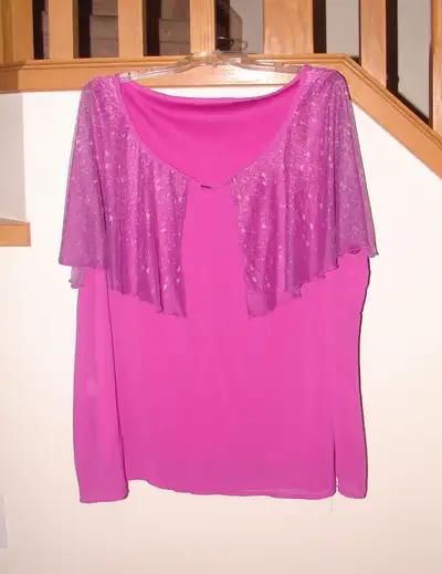 Top, Cropped Leggings, Fall Jacket - 4X, New Swimsuit sz 24, View more