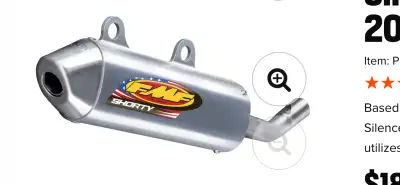 For Sale :FMF Shorty Silencer from a 2003 KX 125 lightly used. Fits multable years! $150