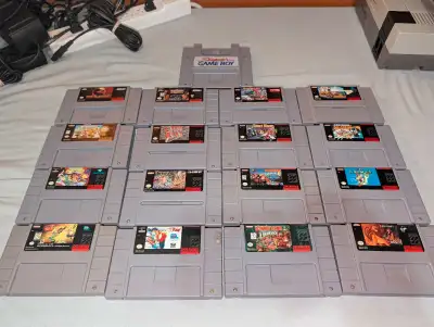 SNES Games! Priced Individually!, View more