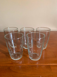 NEW  WATER  GLASSES  (5)