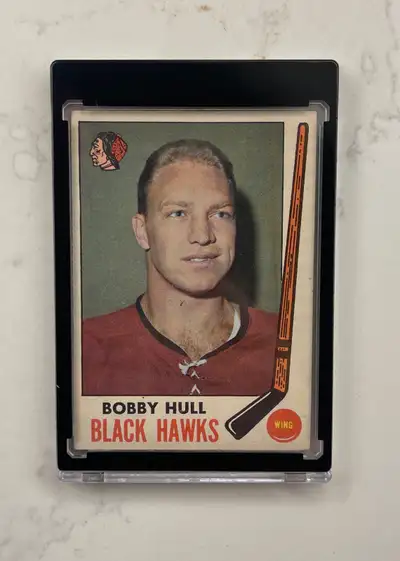 1969-70 O-pee-chee Hockey #70 Bobby Hull with Stamp Ex+ To access all of my listings (over 300+) jus...