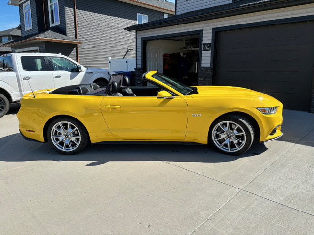 SALE - 2015 FORD MUSTANG GT CONV. PREMIUM (50TH ANNIVERSARY.) in Cars & Trucks in Medicine Hat - Image 4