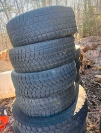 20" Used Winter Tires, one season