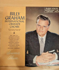 Billy Graham International Crusade Choirs Vinyl Record