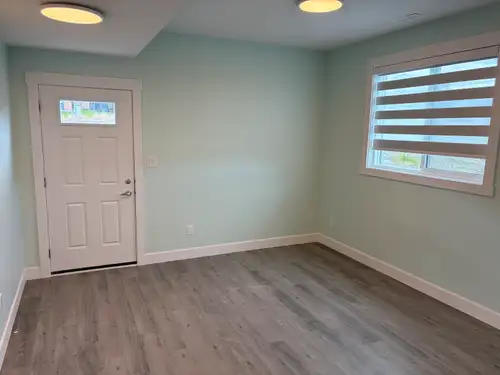 Well ventilated spacious cozy 2bedrooms and I bath above ground basement suite with a separate entra...
