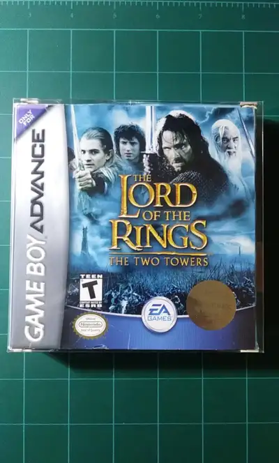 Nintendo GBA Game Boy Advance The Lord Of The Rings The Two Towers Video Game. Box, Manual, Cartridg...