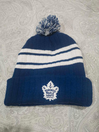 Toronto Maple Leafs Stripe Knit Blue Pom - Rogers