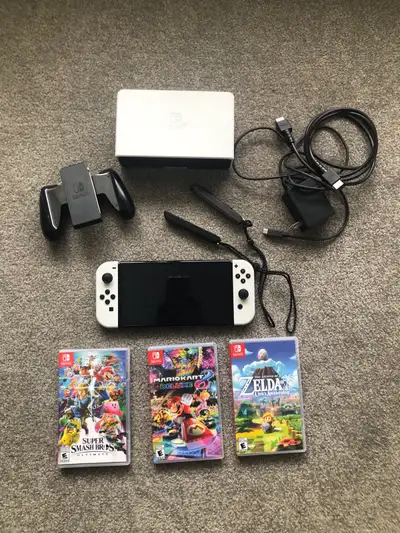 Swith for $300 Games are extra $50 each Thanks