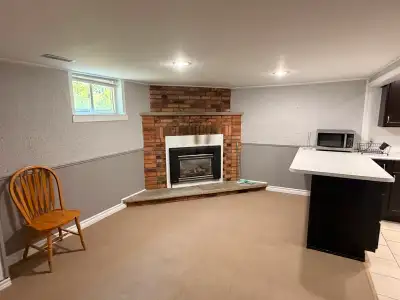 Cozy & Bright 2 Bedroom Basement Apt | Great Commuter Location | Private Entrance Highlights: Rent:...