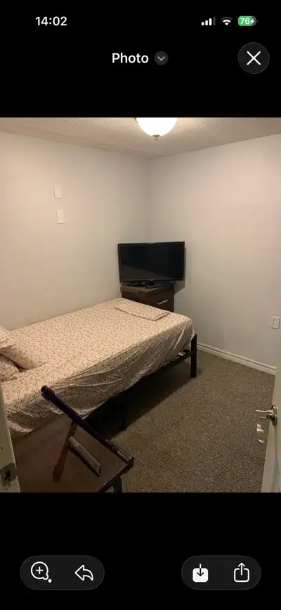 2 furnished basement rooms available immediately for a single female occupant at the intersection of...